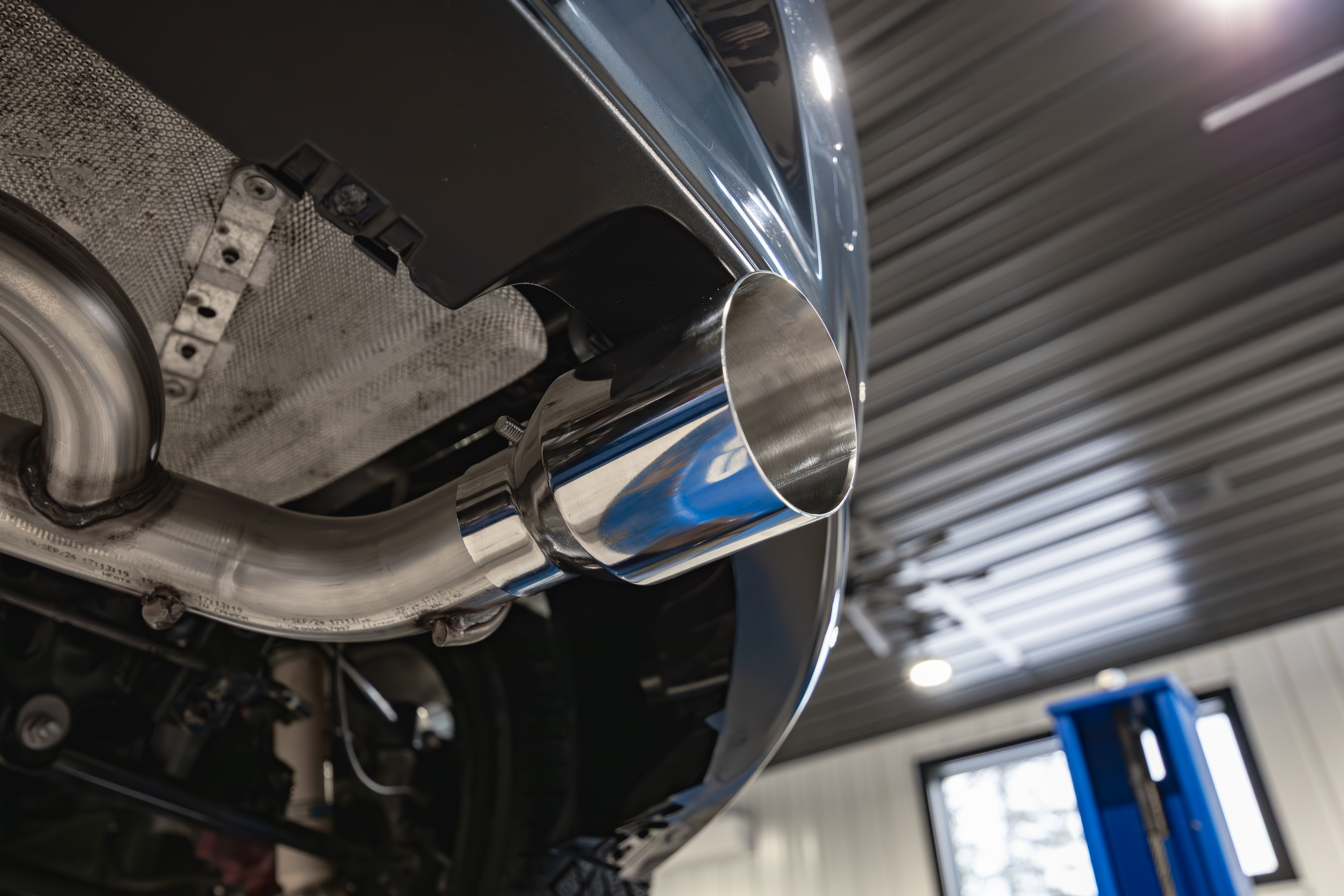 MBRP Exhaust 2.5\" Axle-Back; Single Rear Exit; AL